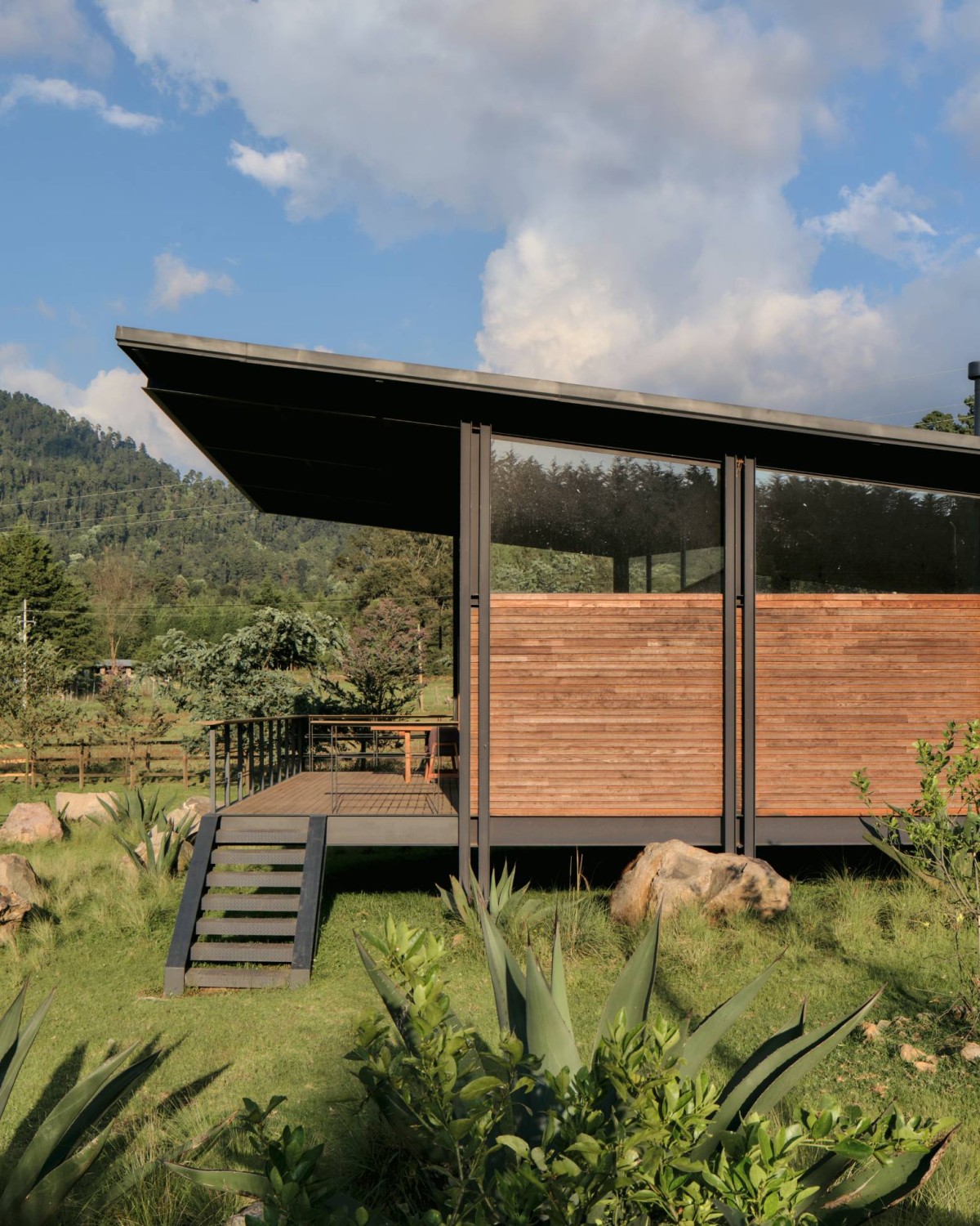 Entry of Tiny House by Weber Arquitectos