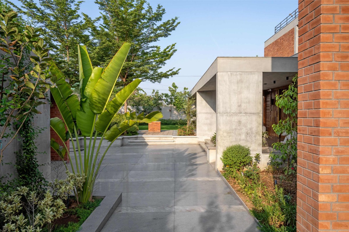 Porch of Mehul Patel Residence by Groundwork Architecture