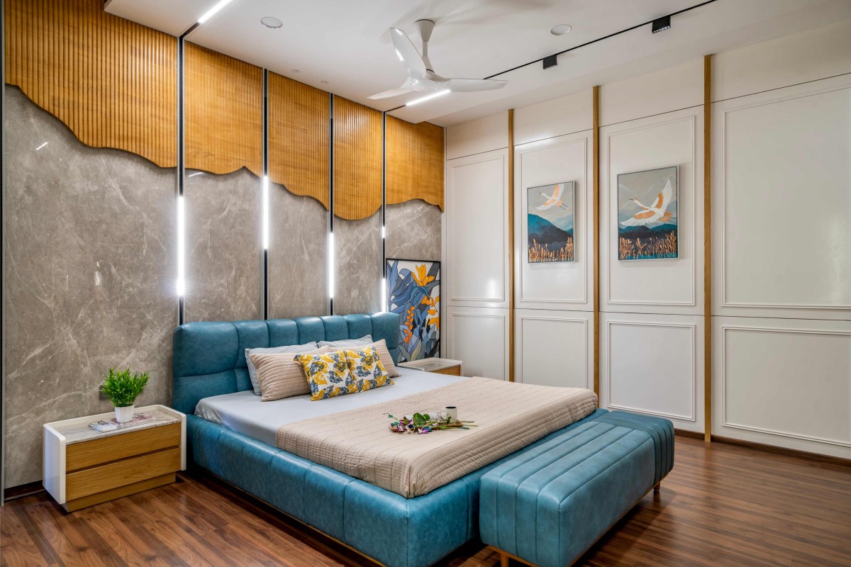 Bedroom 3 of Bhavi by 9 Degree Design Studio