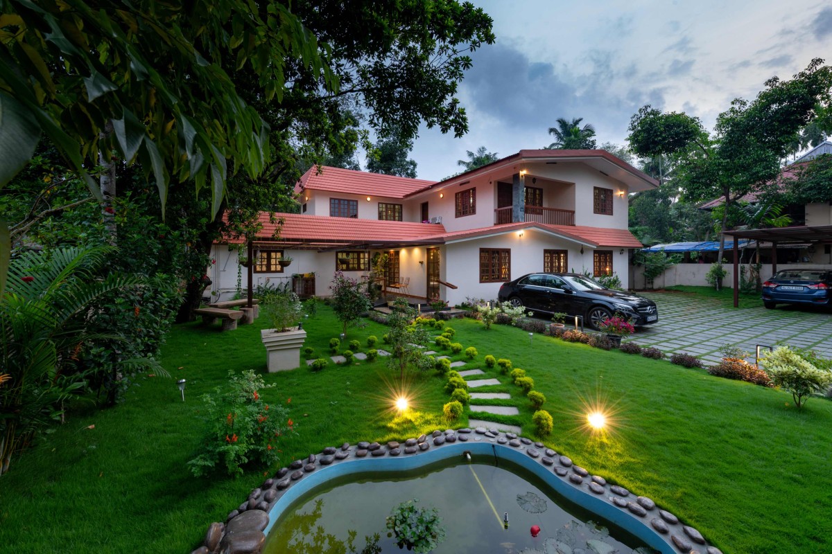 Exterior view of Anusmaranam by Studio TAB