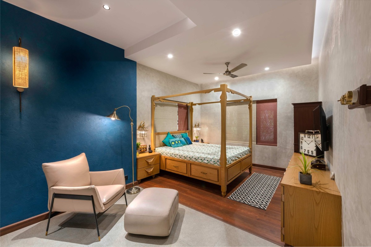 Master Bedroom of Anusmaranam by Studio TAB