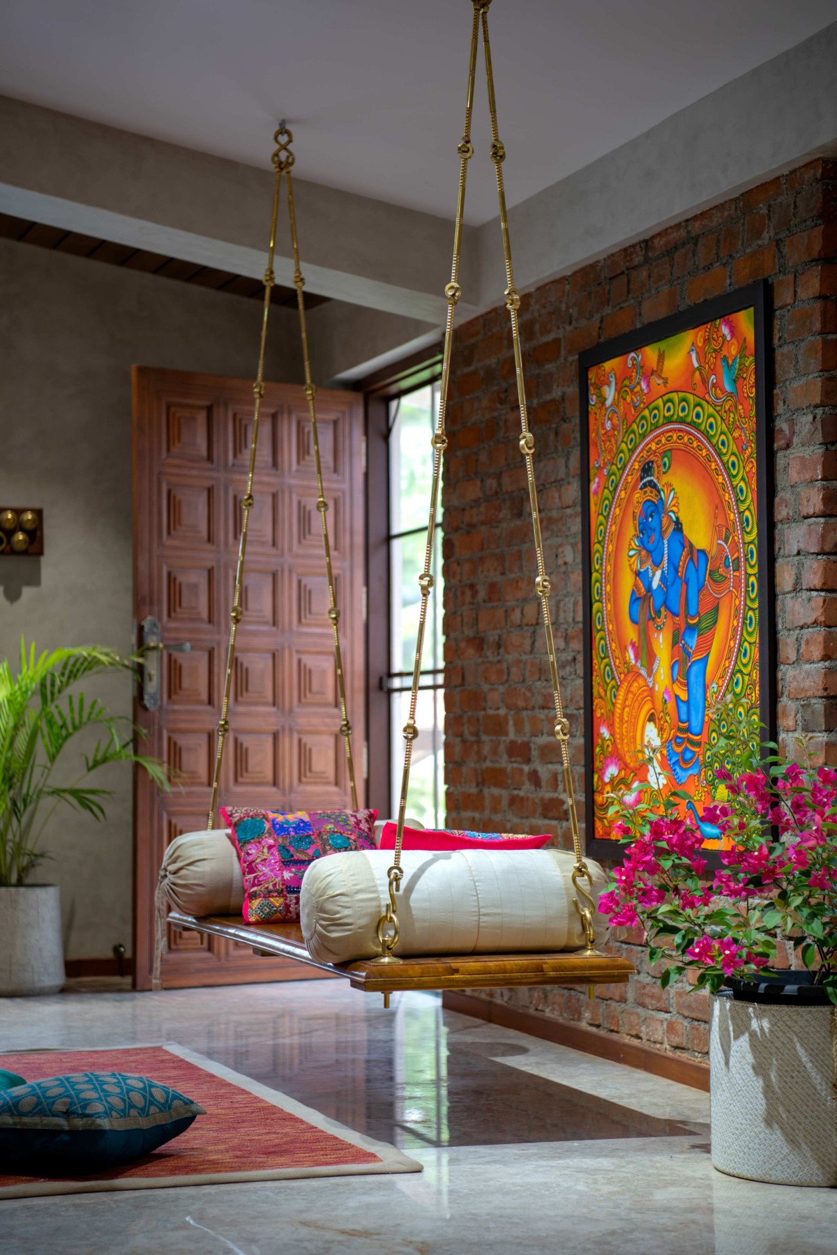 Living room of Anusmaranam by Studio TAB