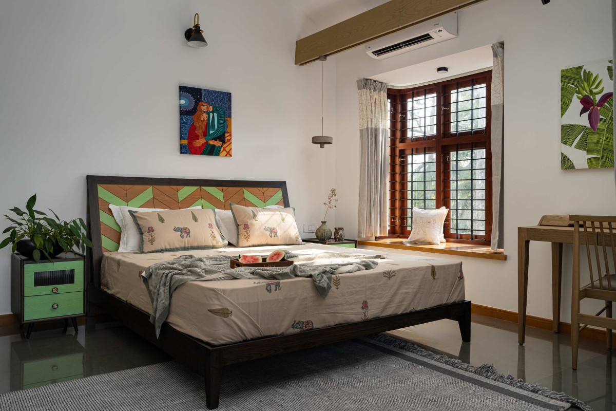 Bedroom 3 of Navyam by CLAYCOOP Architects