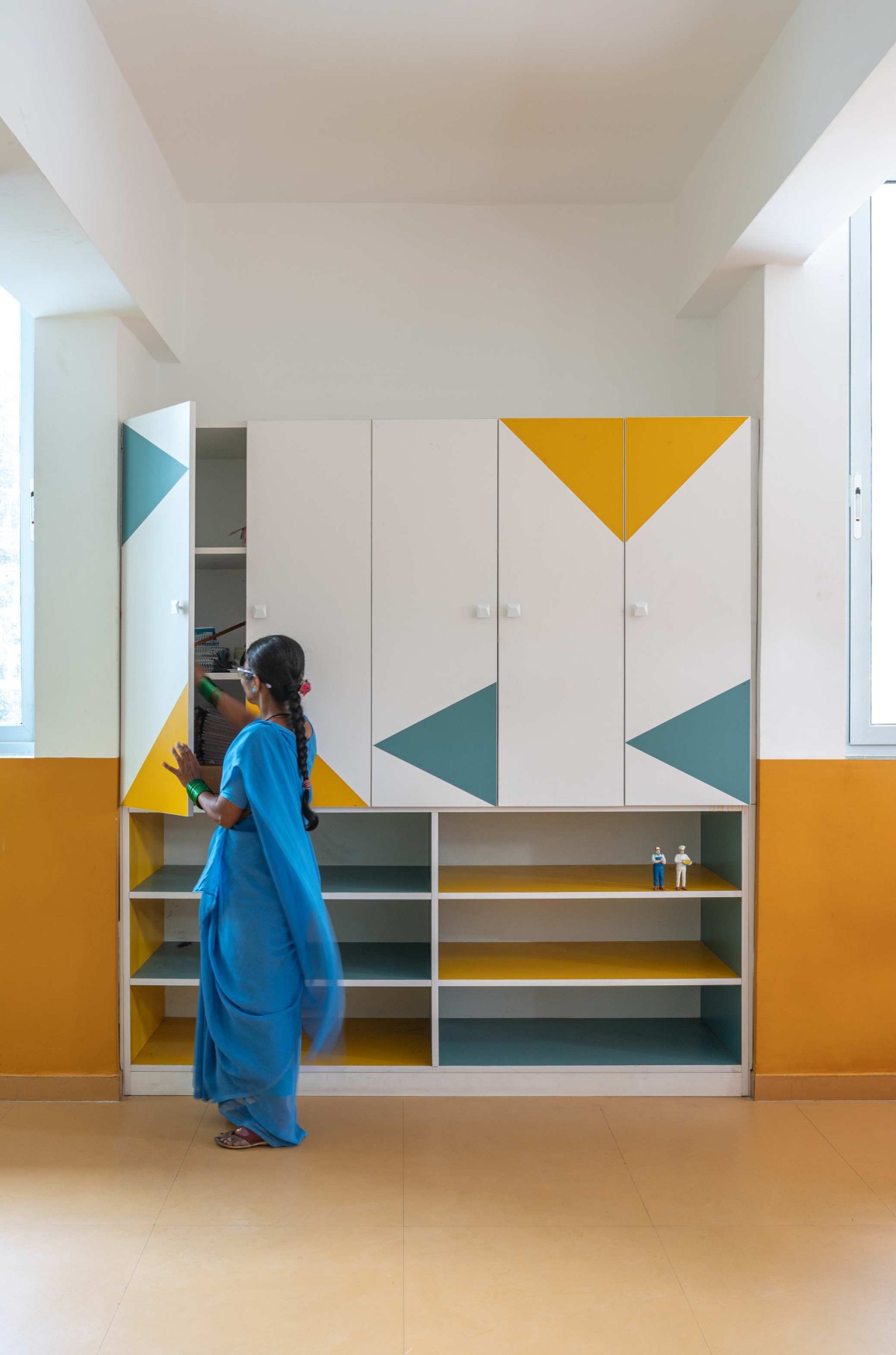 Interior of KLE Sanskruti Pre-Primary School by Shreyas Patil Architects