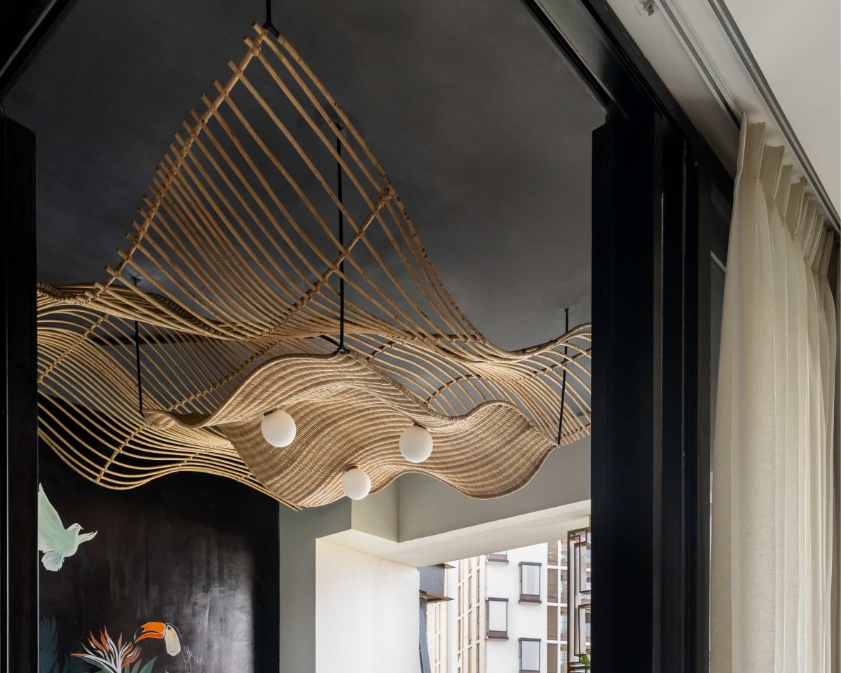 Balcony - light fixture of Anamnesis by Triple O Studio