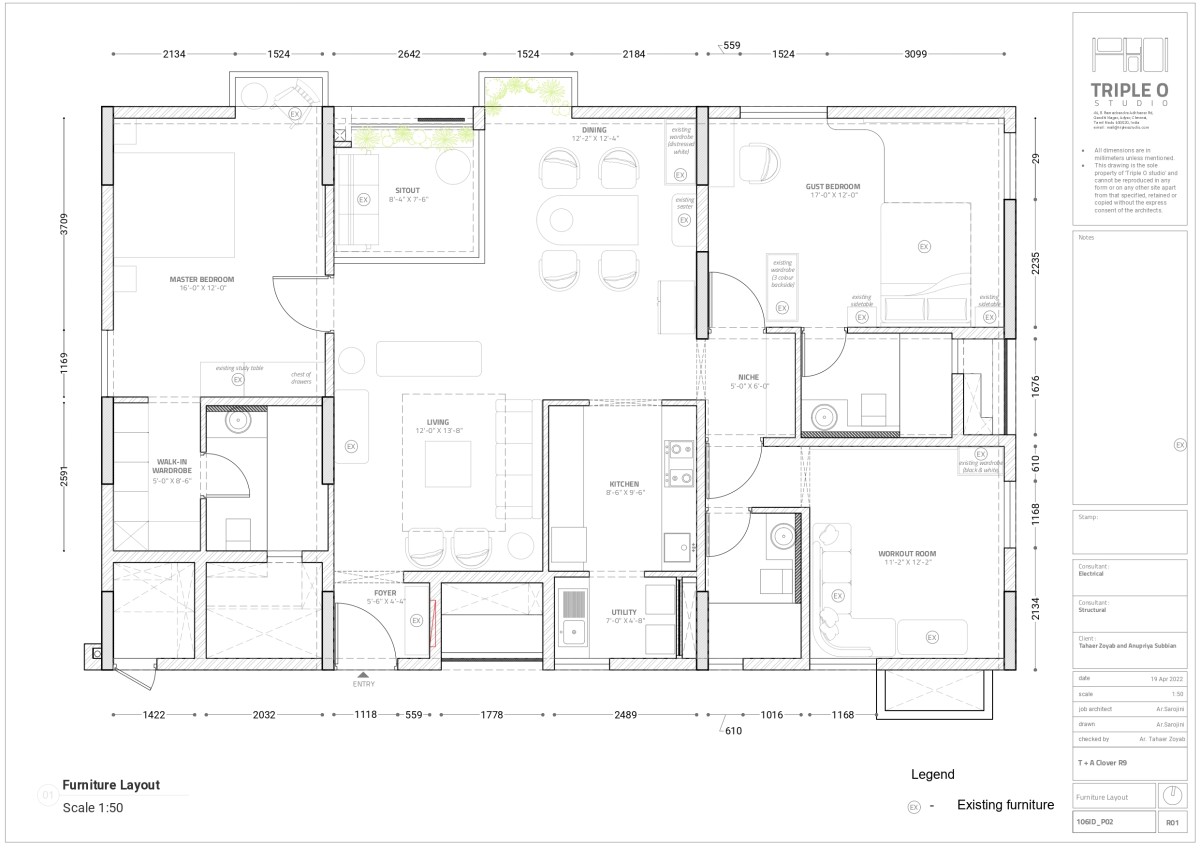 Plan of Anamnesis by Triple O Studio