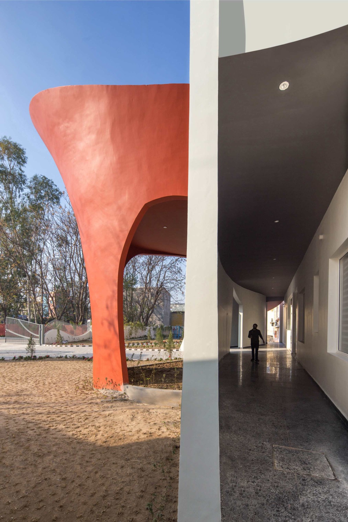 Lobby of Doaba Public School by Studio Ardete