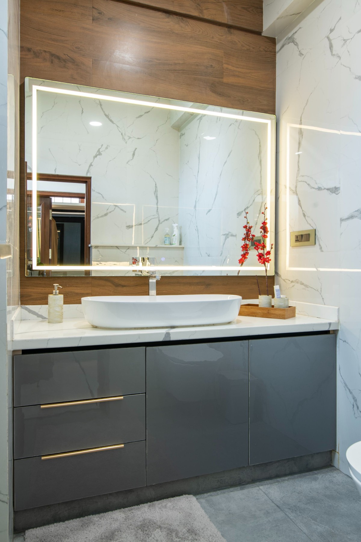 Son's Bathroom of Navikaran by Studio Fingo