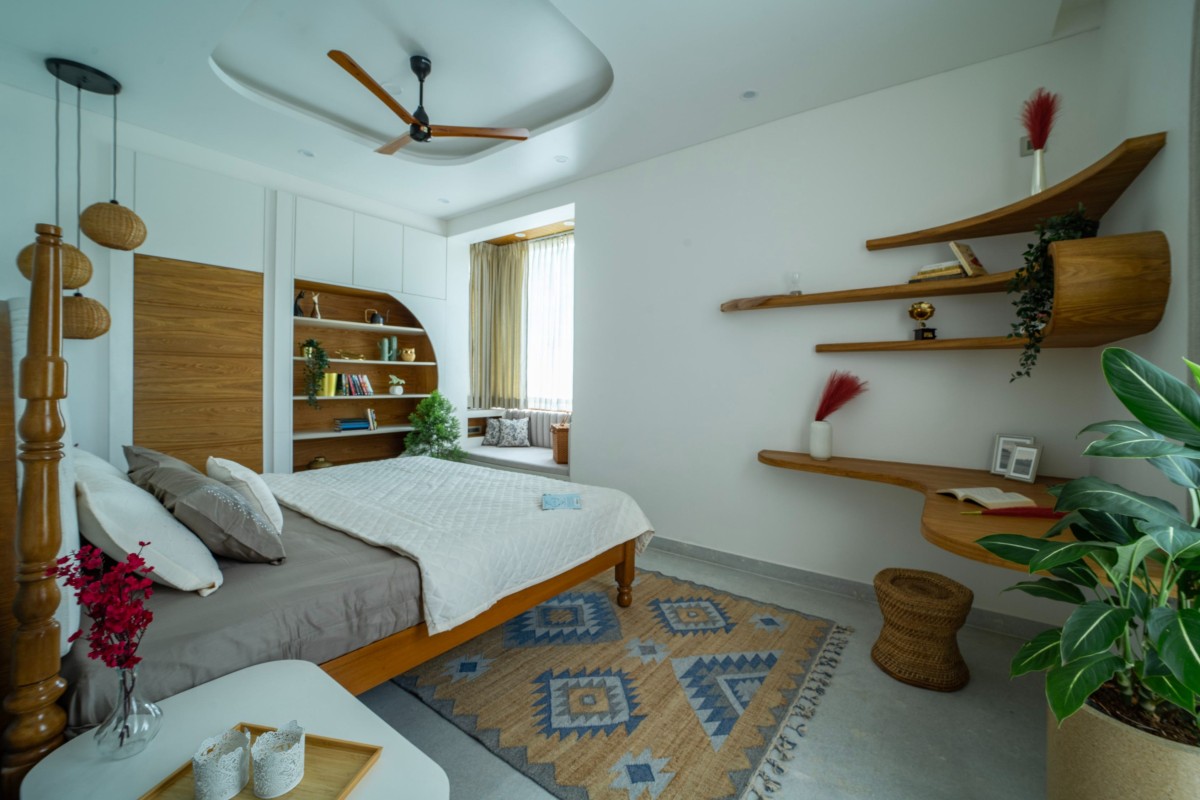 Daughter's Bedroom of Navikaran by Studio Fingo