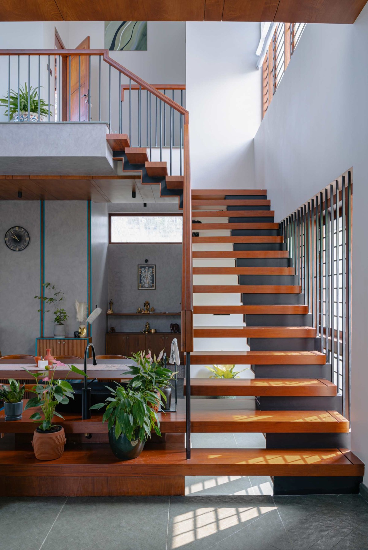 Staircase of Dhvani by Bani Architects