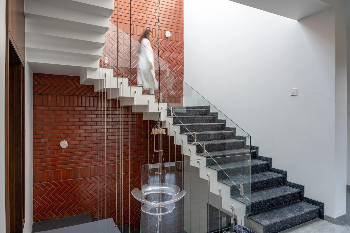 Staircase of Vithai Residence by Studio AAD