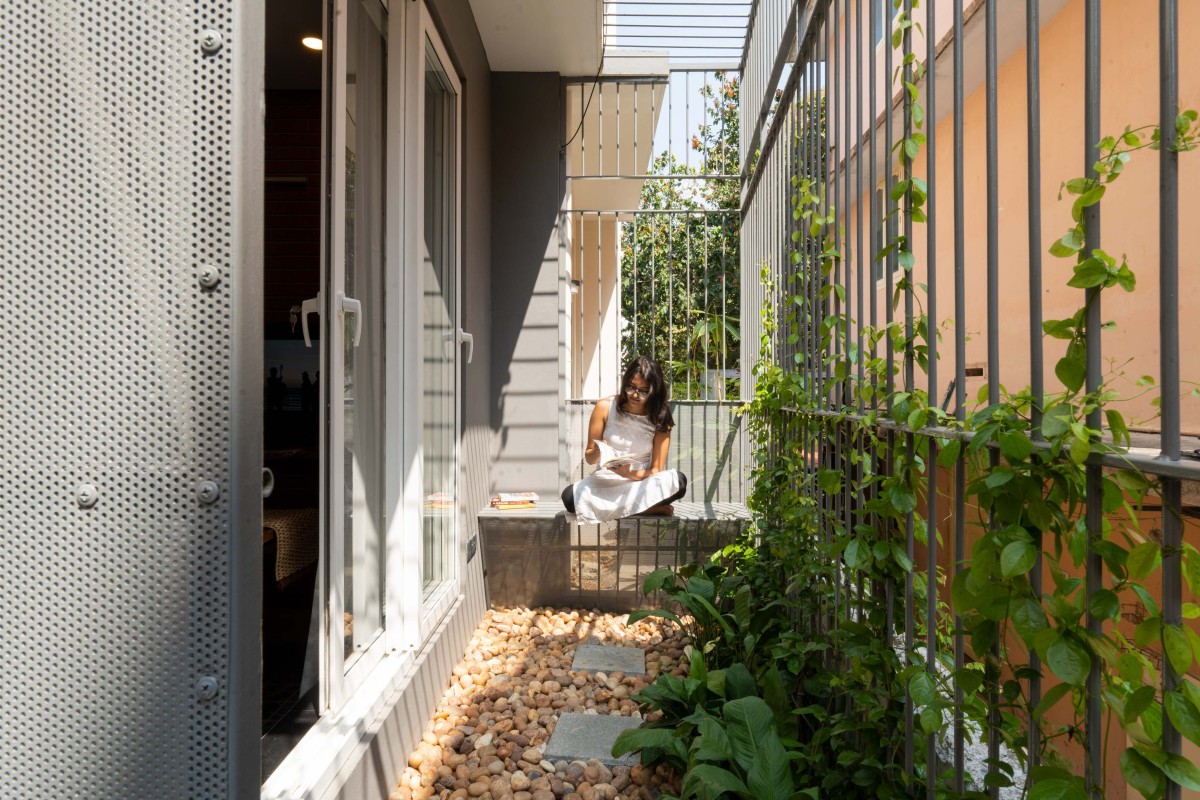 Outdoor Courtyard of Felicita by Design Diagonals