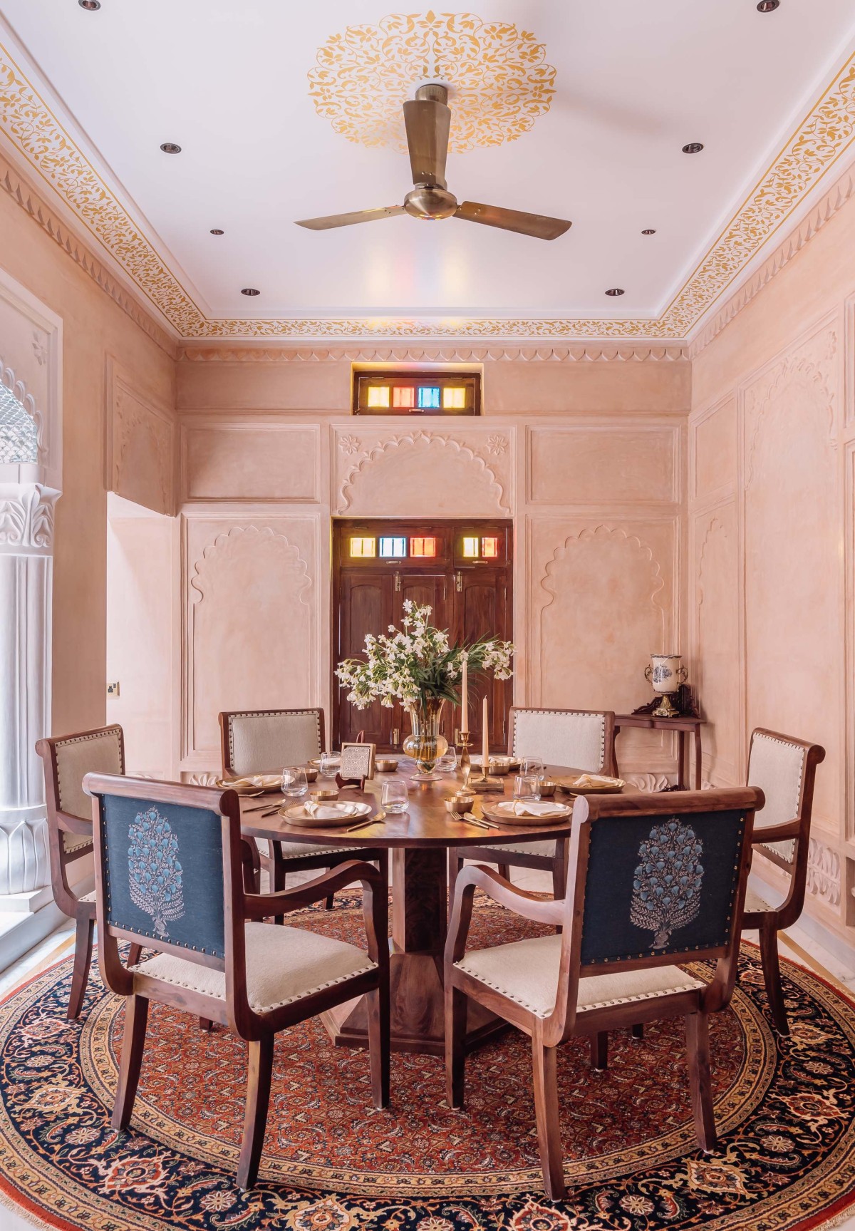 Dining of Ratanbai Niwas by Indetales Interiors