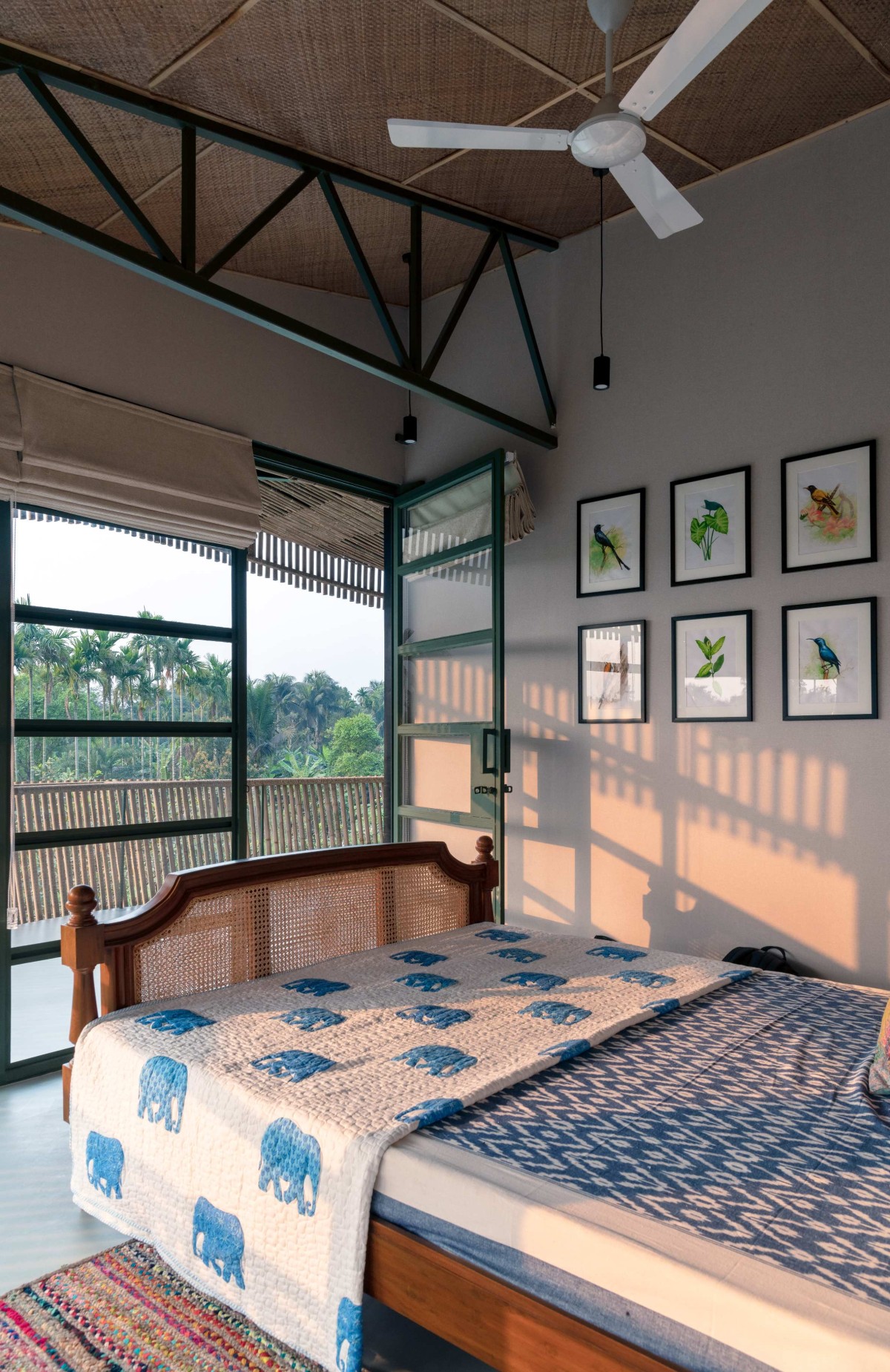 Bedroom of Macha House by Abin Design Studio