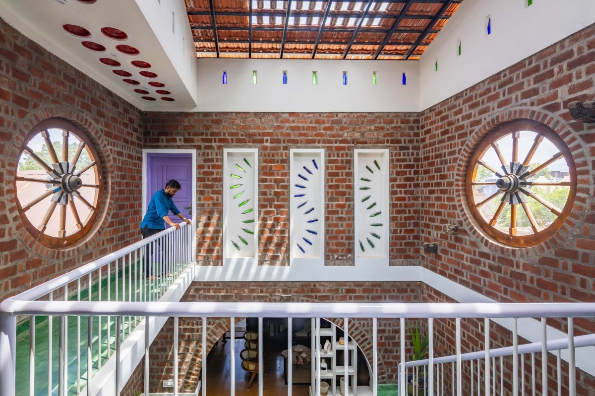 First floor view of The Red Fort by Onebulb Architecture