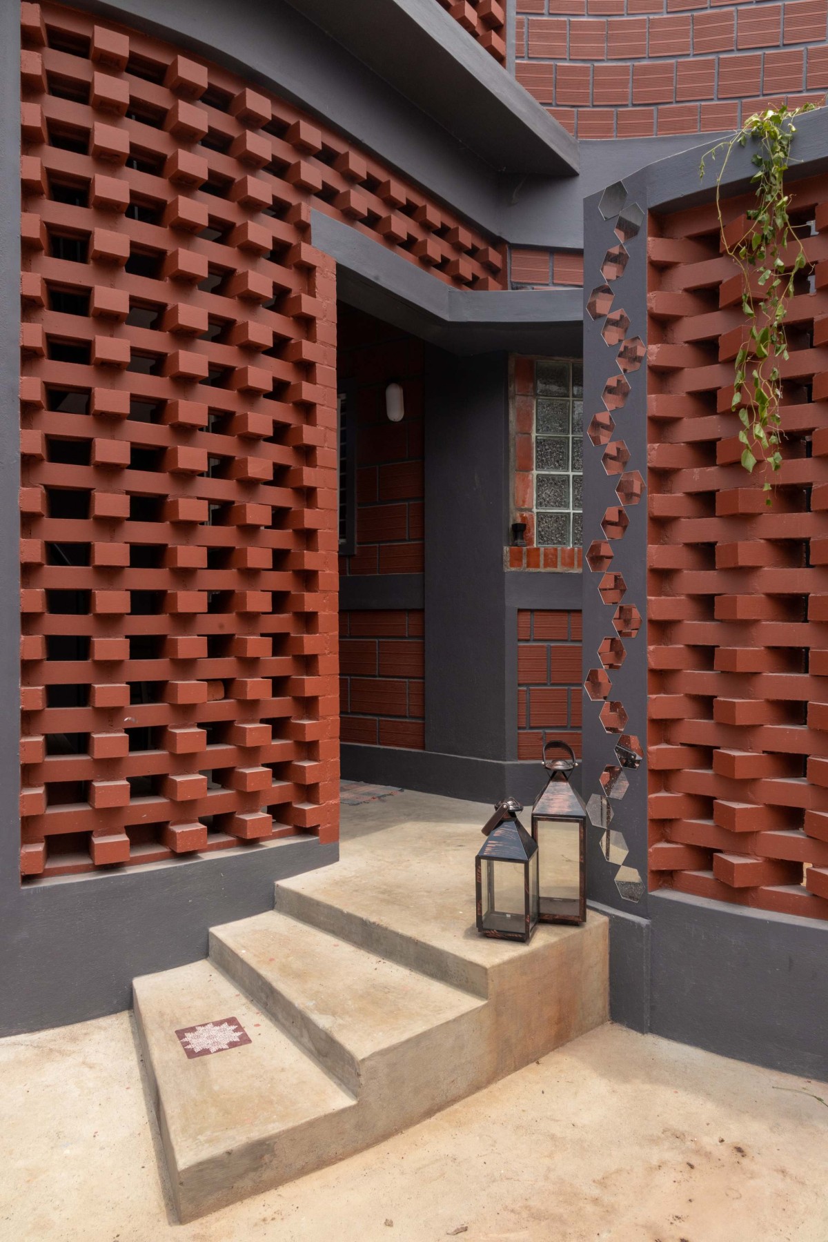 Entrance of Red House by Kosh Studios