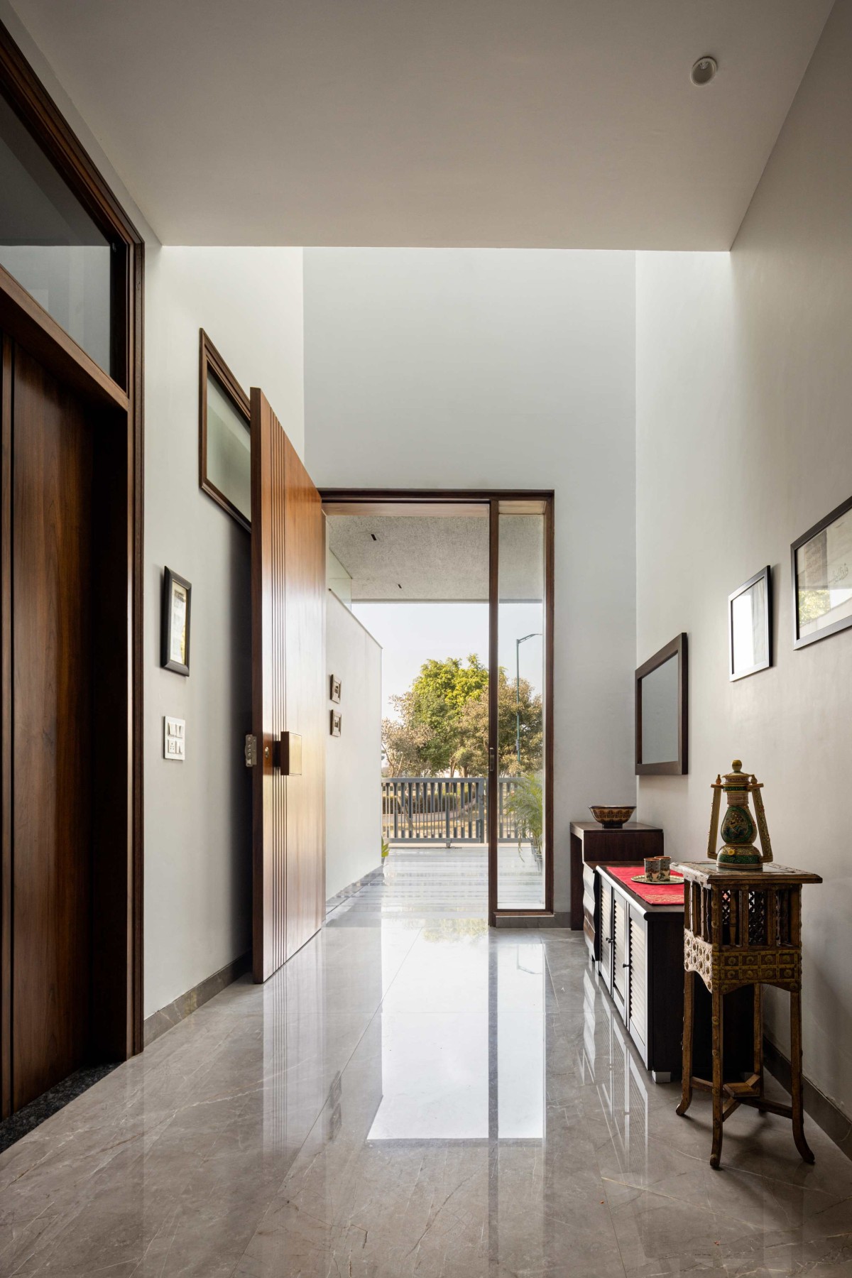 Foyer of The Framed House by ForumAdvaita