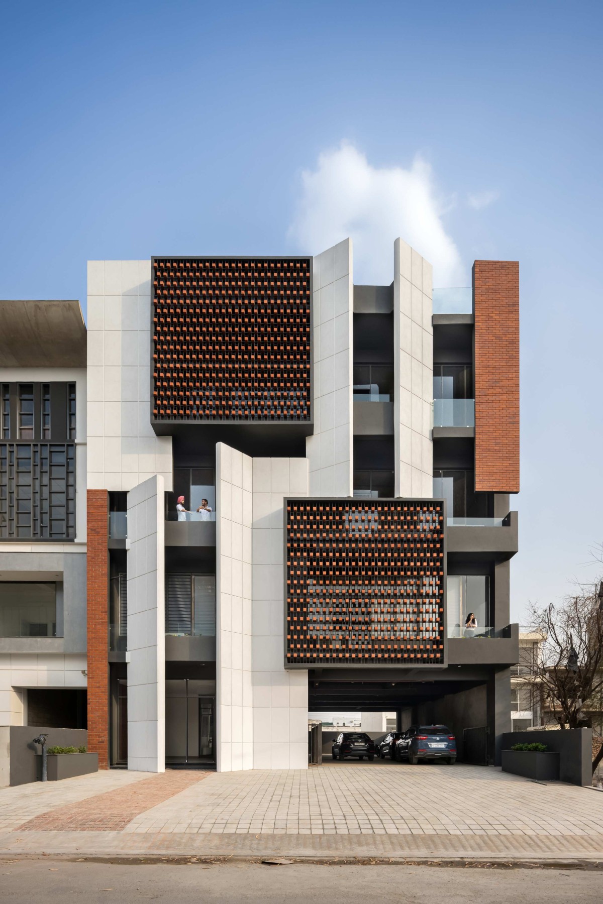 Exterior view of Brick By Brick by Studio Ardete