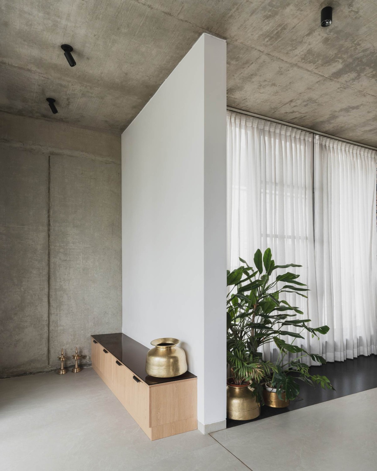 Meditation space of Aniketana by Kasa Design Collective