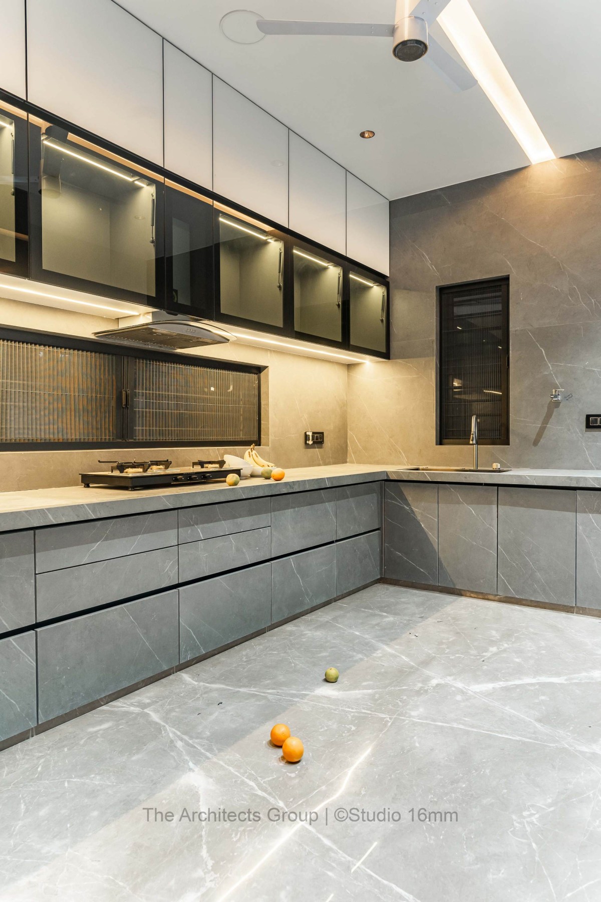 Kitchen of Prasad by Mauliv Patel Architects