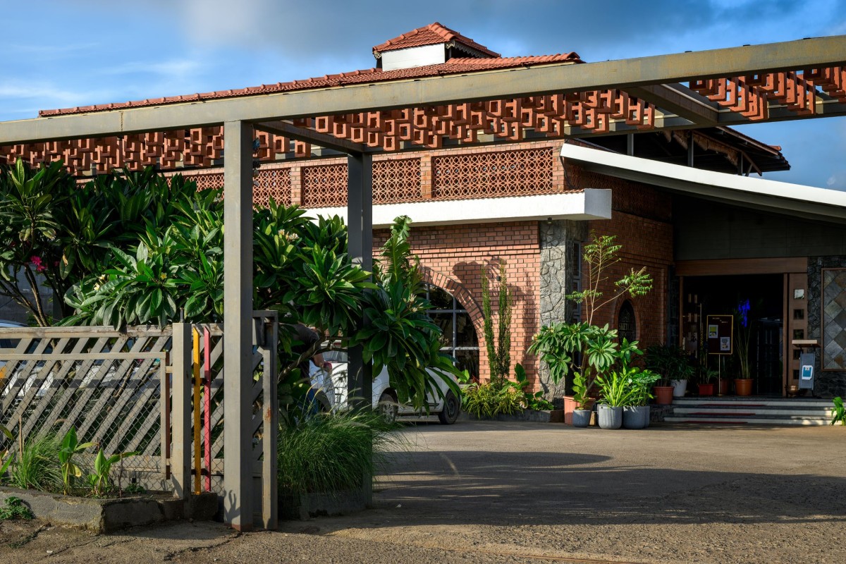 Main Entrance of The Brick Arch Restaurant - An Earthy Culinary Escape by AD+ Atelier