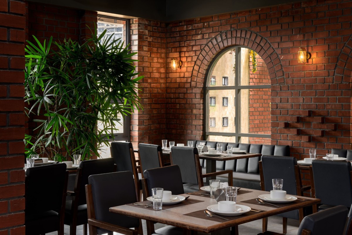 Interior view of The Brick Arch Restaurant - An Earthy Culinary Escape by AD+ Atelier