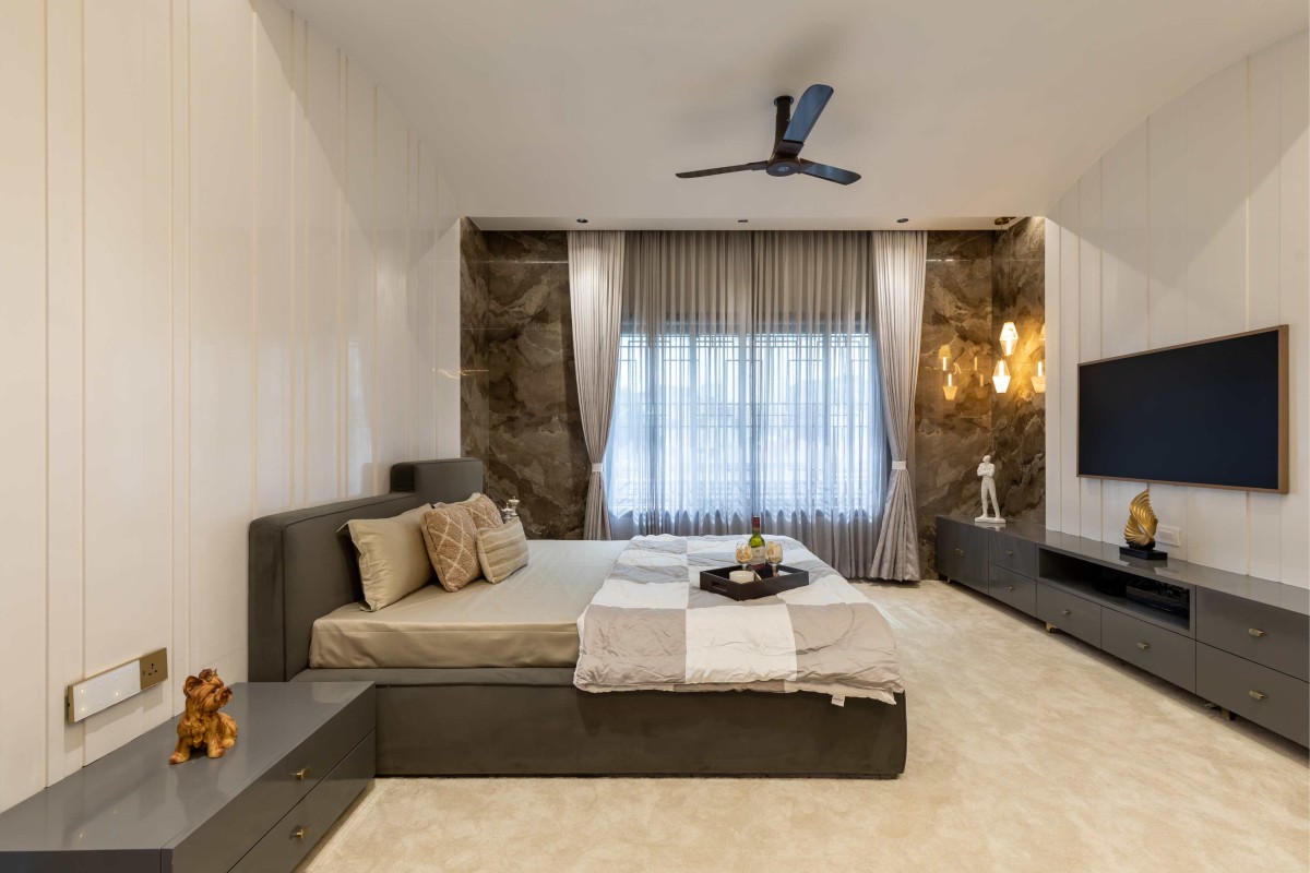 Master Bedroom 1 of Vinayak House by Imagine Design Studios