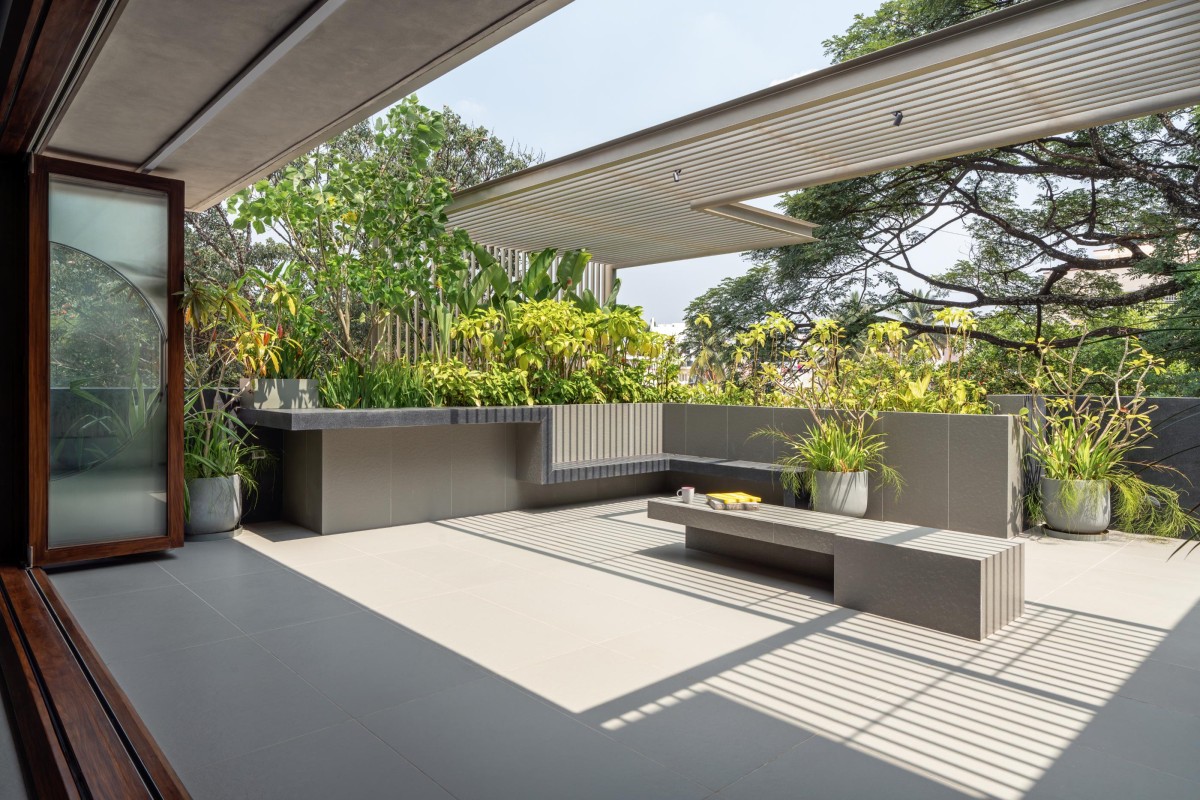 Terrace of Pattern Land by Cadence Architects