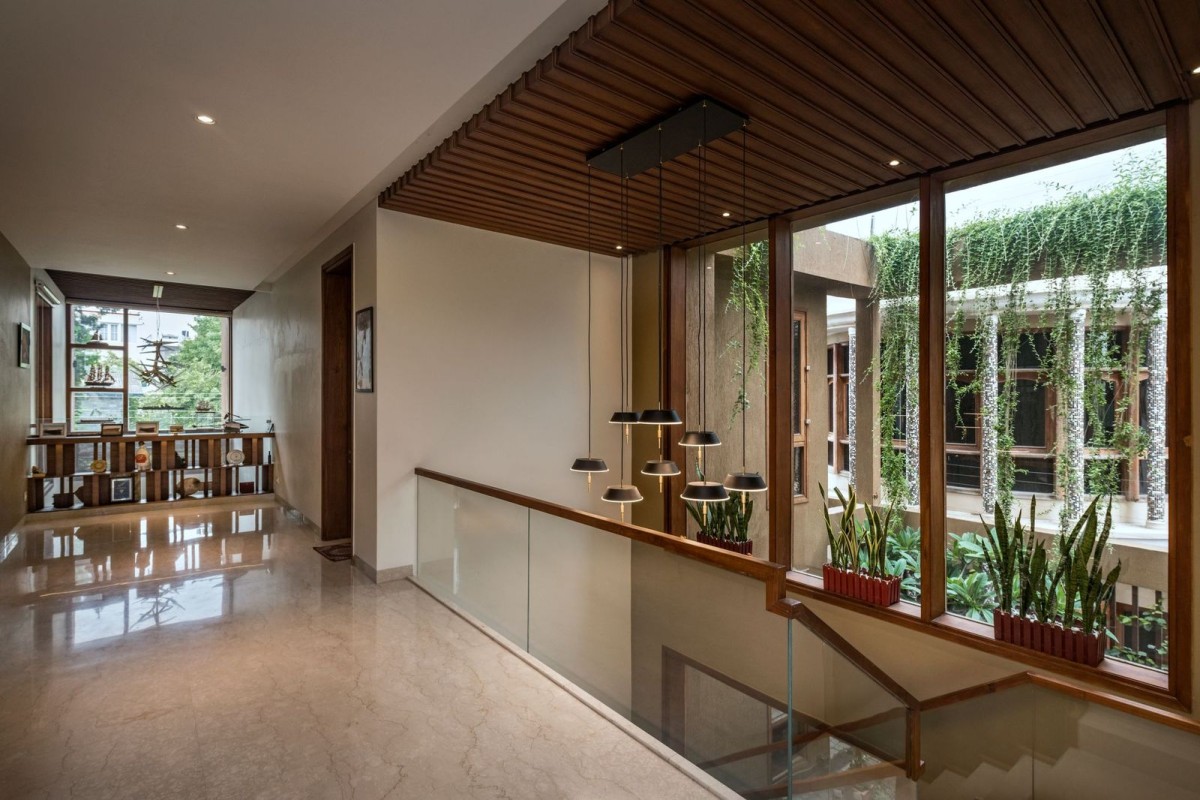 Upper Floor View of Harmony Courtyard Villa by Studio Clay