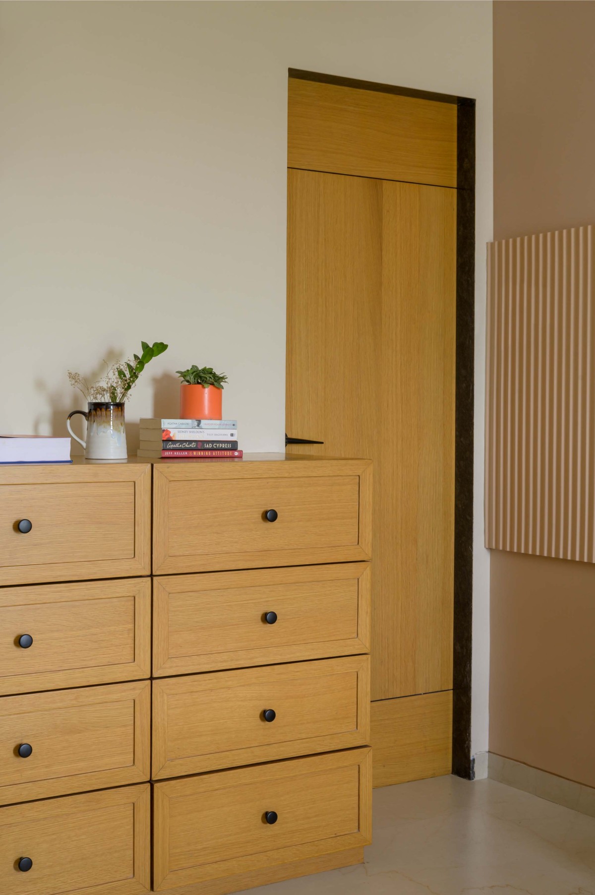 Parent's bedroom of Apartment 803 by Basic Homes