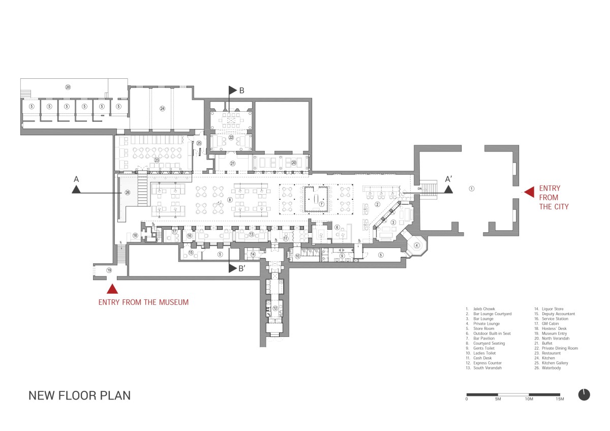 Site Plan of Baradari by Studio Lotus