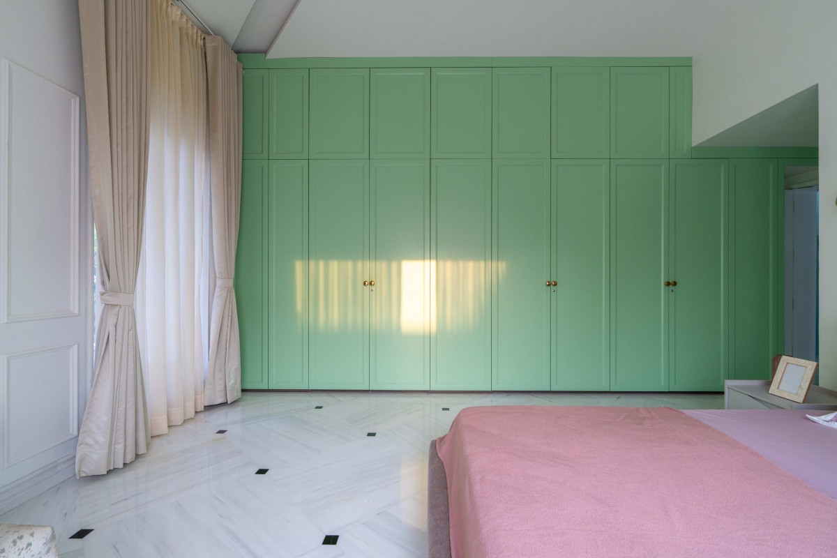 Bedroom 2 of Kompally Villa by DH Architecture Studio