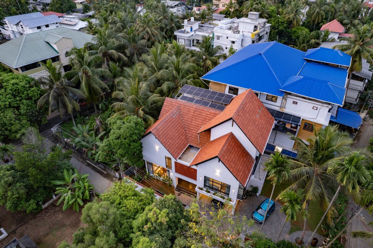 Aerial view of Kalhaara by Illusion Architecture