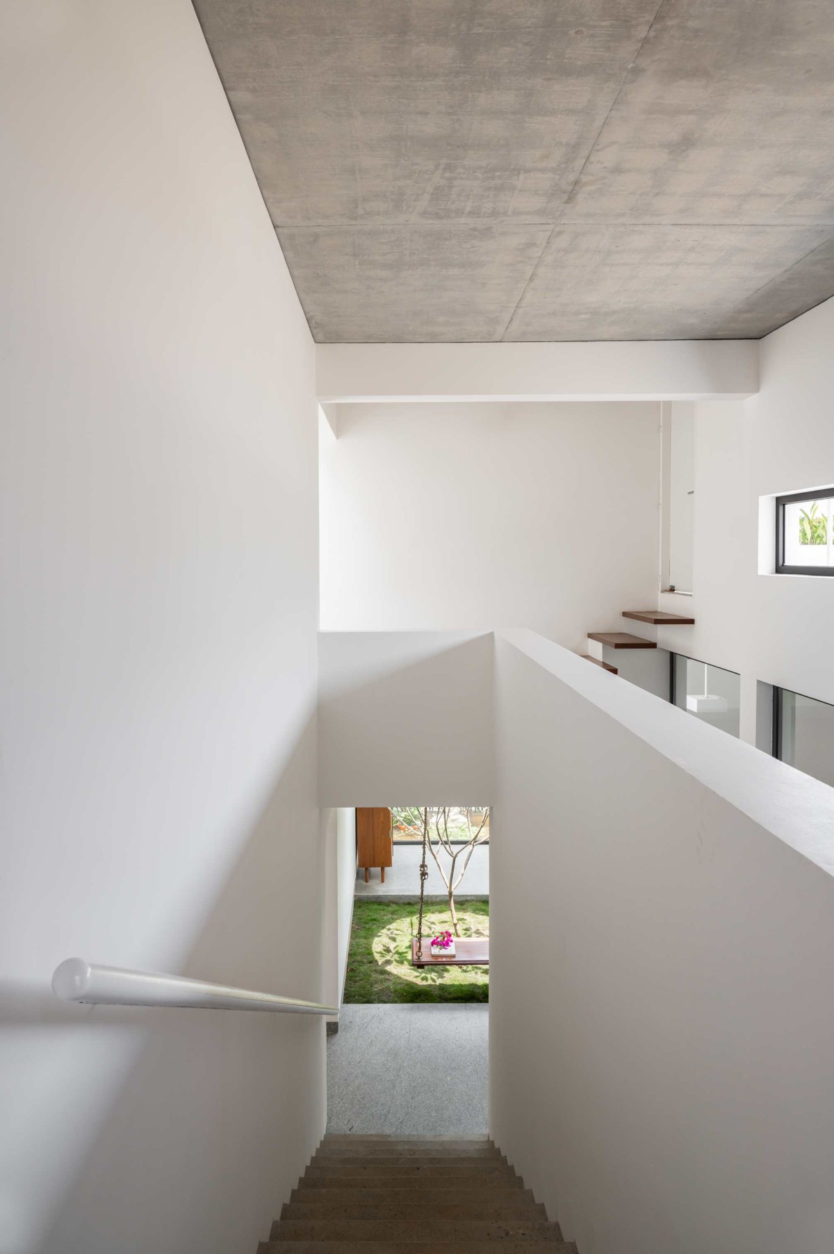 View from staircase of Samam House by ma+rs