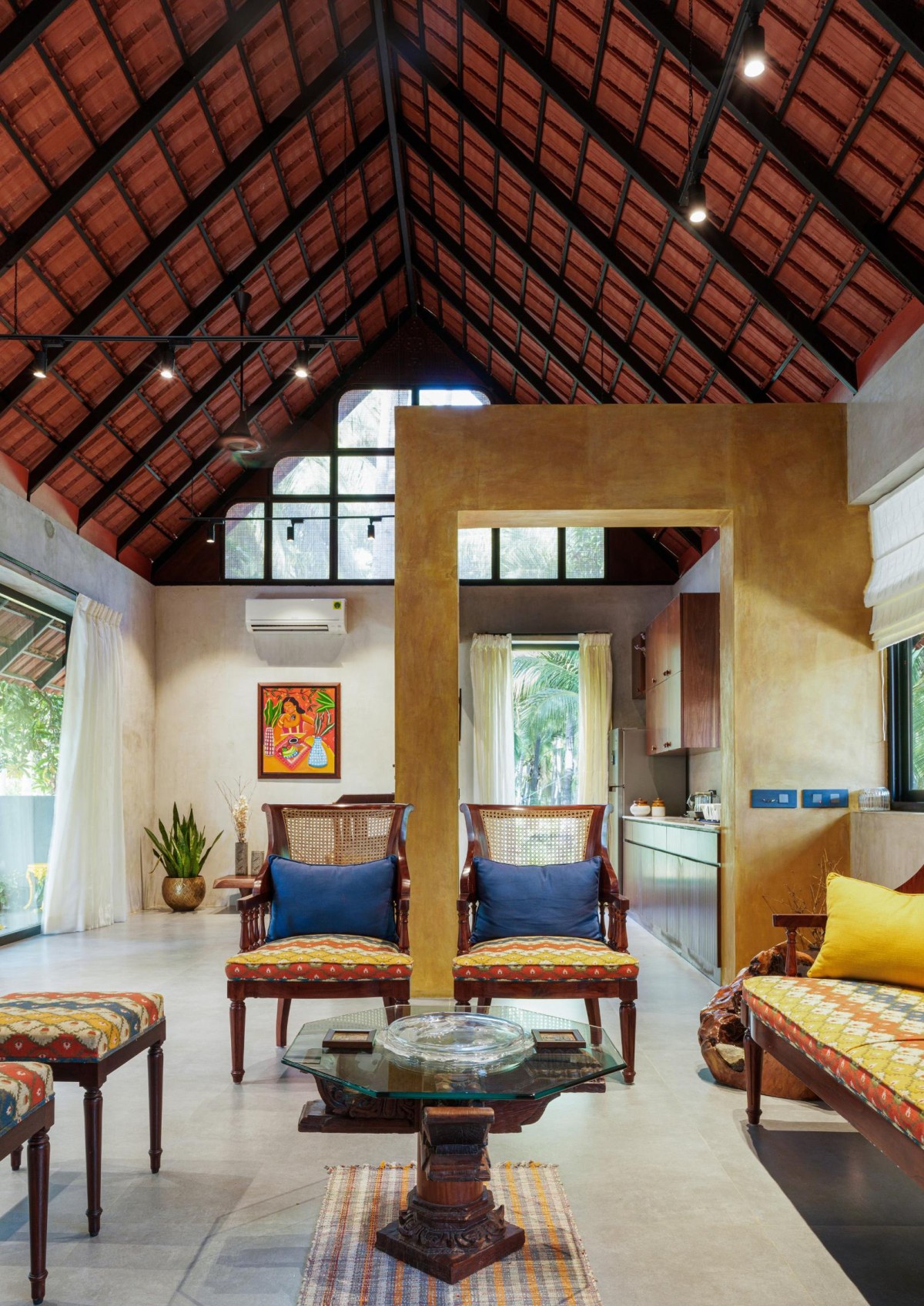 Living room of Villa Prema by The Design Room