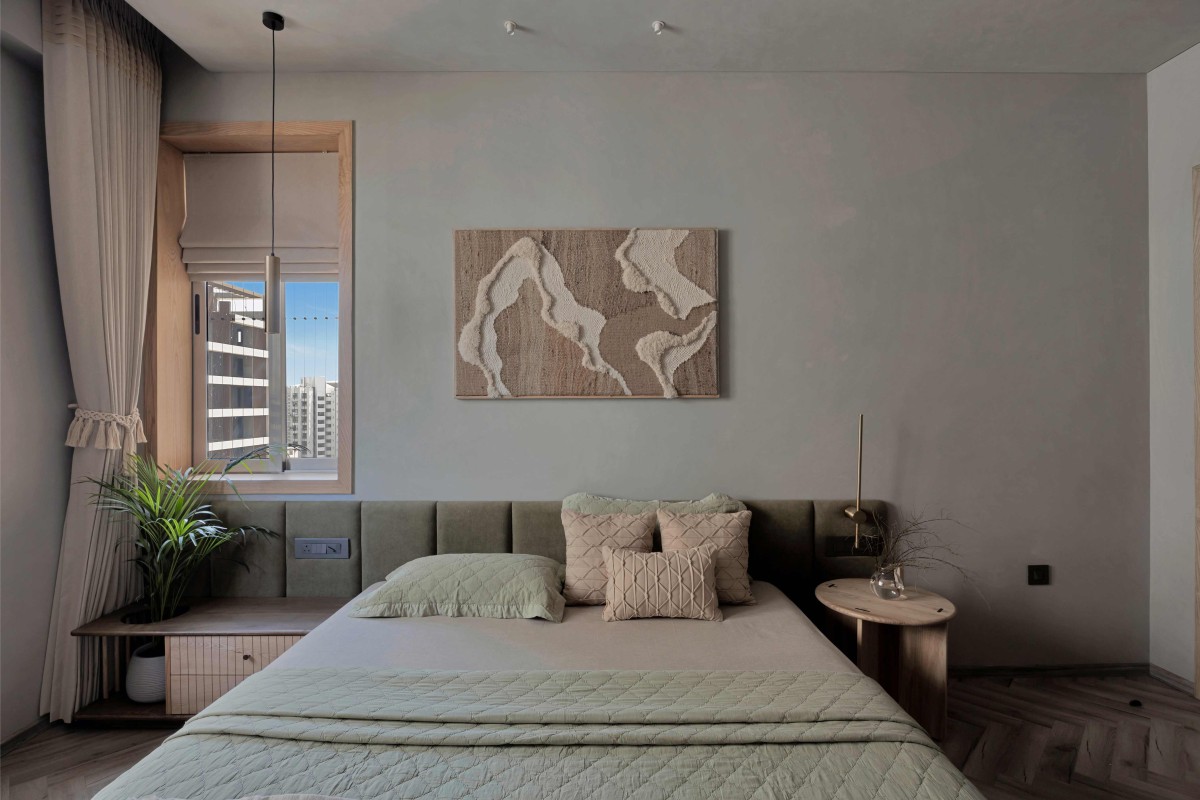 Master Bedroom 2 of Donda House by Architecture Firm