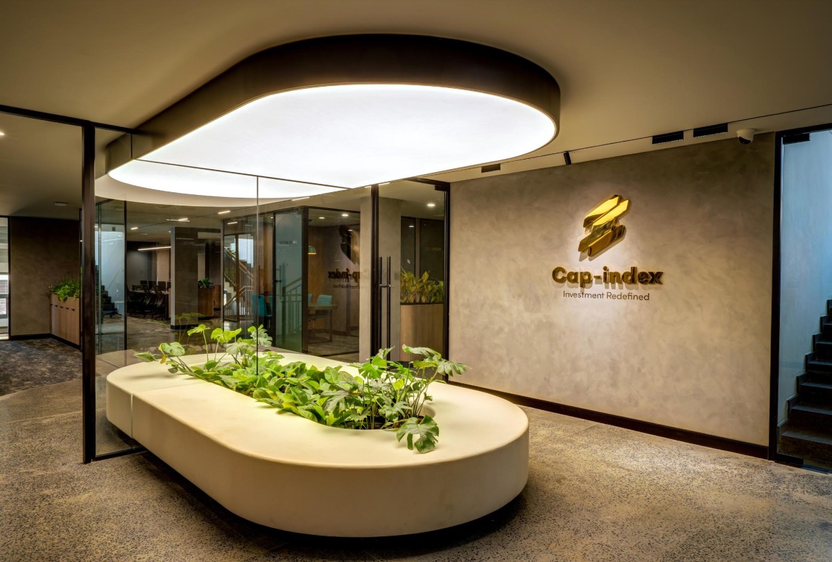 Entrance lobby of Cap-Index by Creatabar Interior Architecture