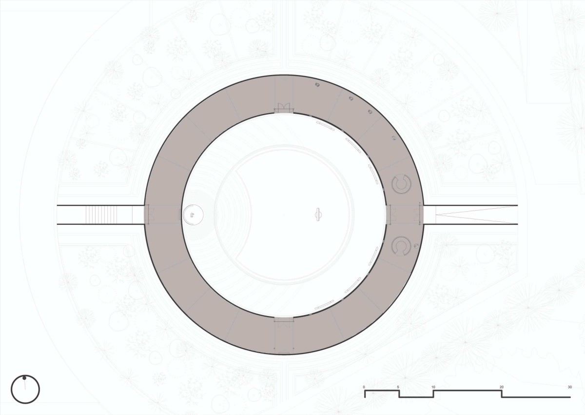 Photo gallery plan of Dr. Vishnuvardhan Memorial Complex by M9 Design Studio