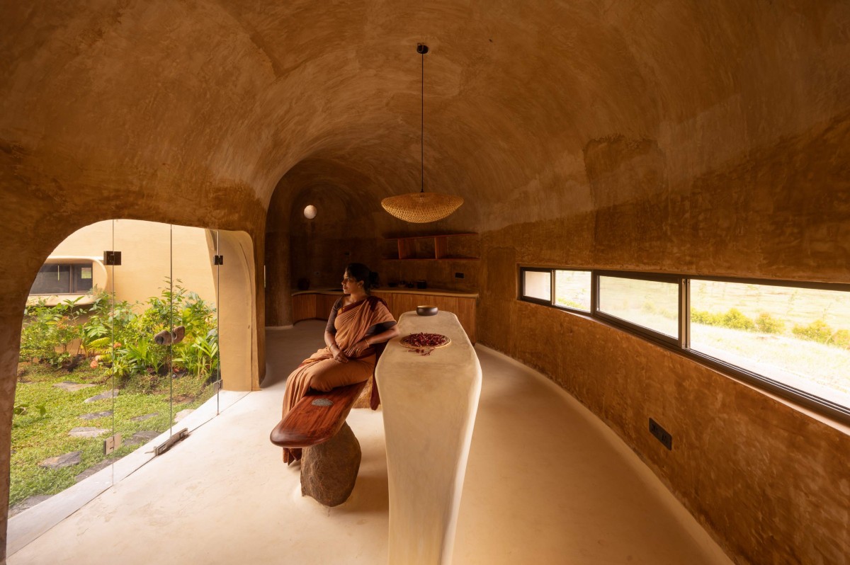 Bar counter & Pantry area of Into The Wild by Earthscape Studio