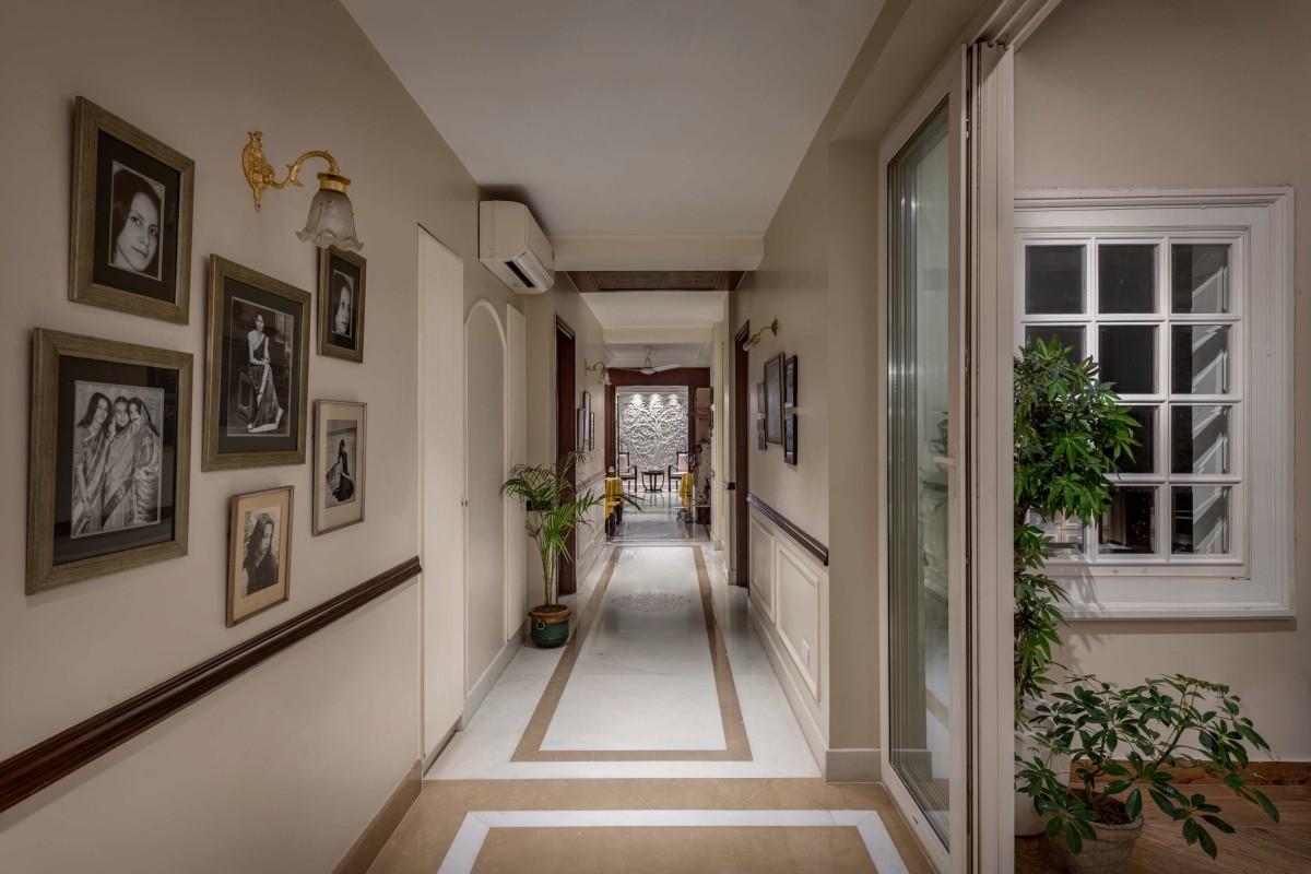 Corridor of Kaira by Ajay Nirmal Architects