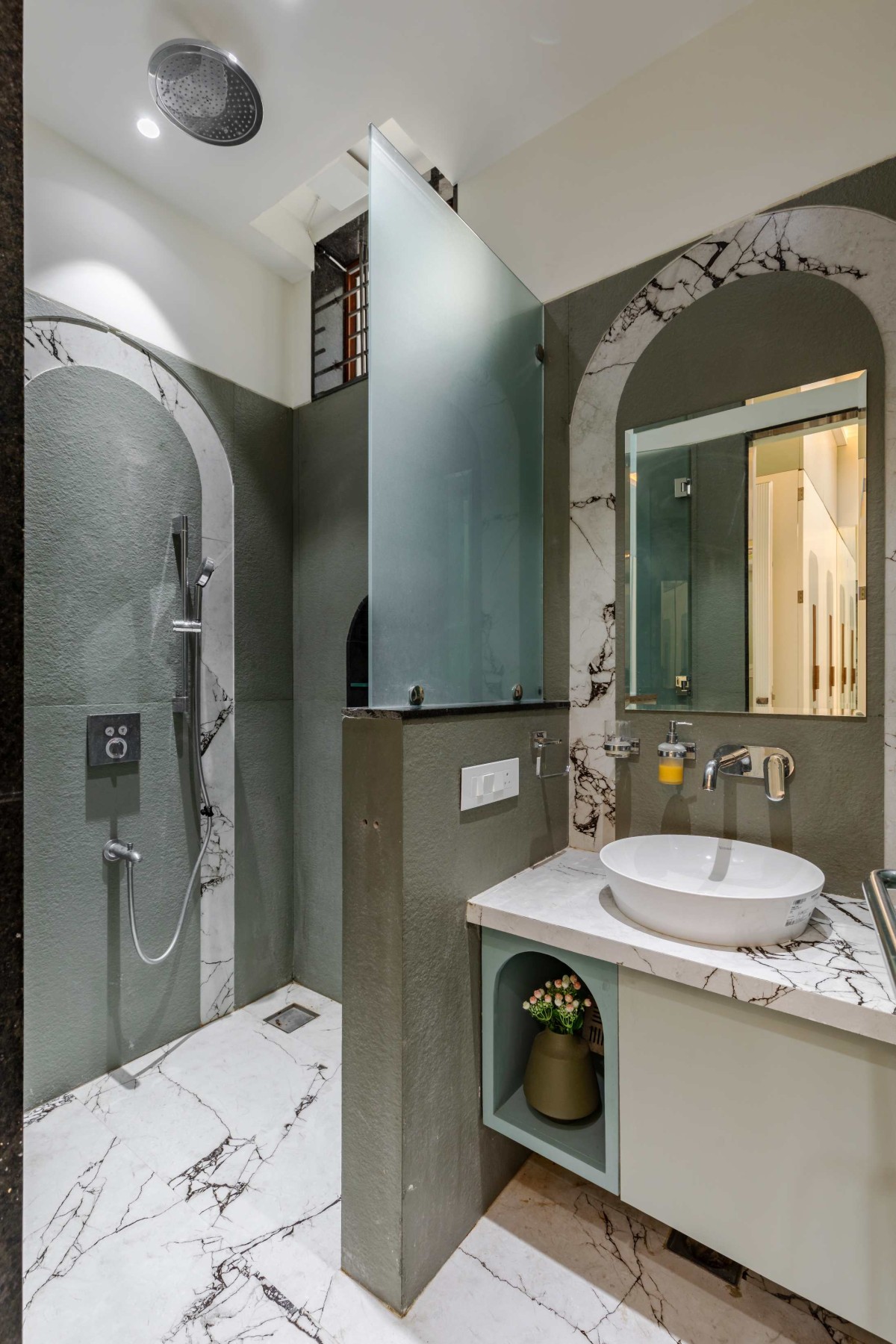 Bathroom of Courtyard Chronicles by Aarambh Design Studio