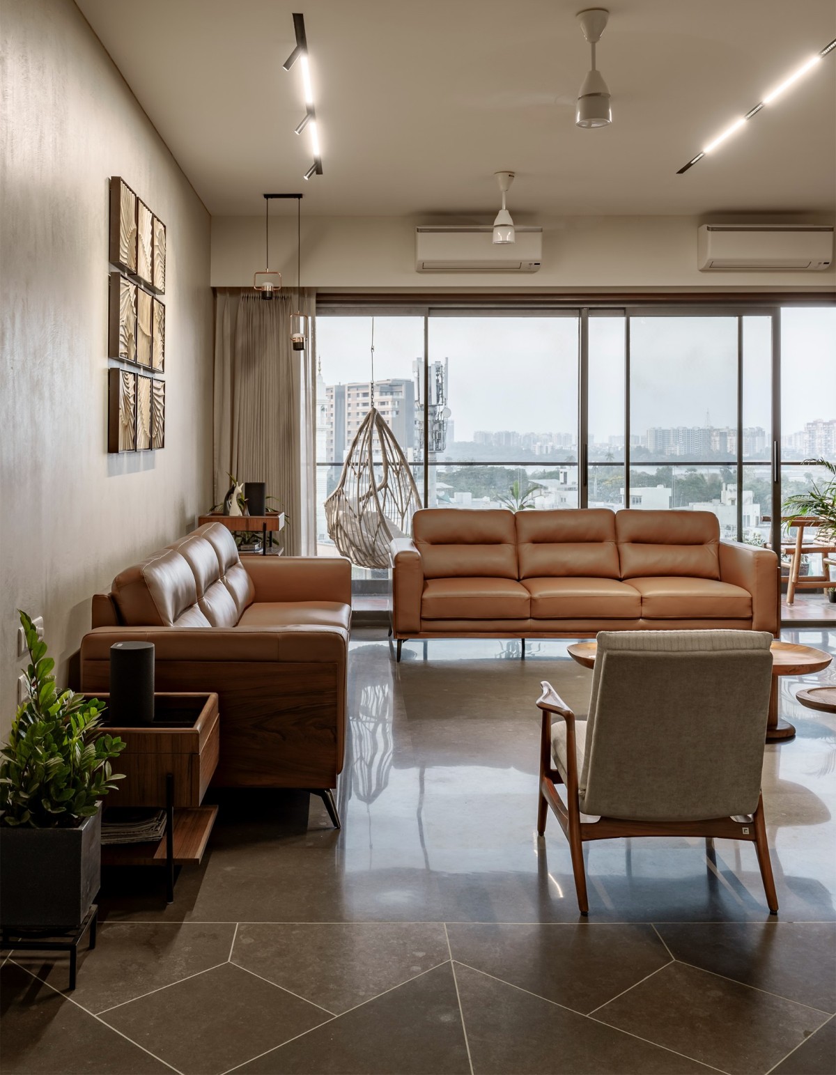 Living room of Sukoon by Dinterplay Architects