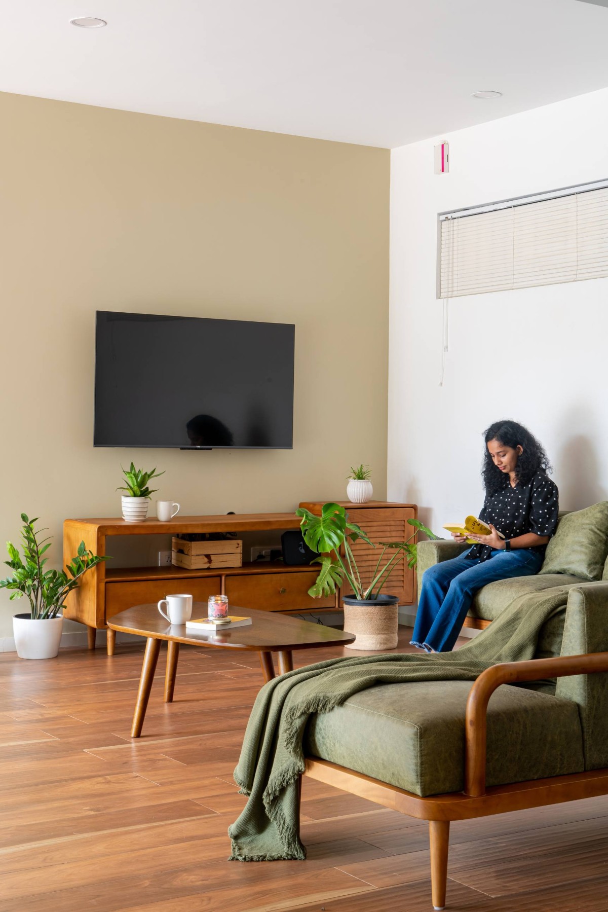 Living room of Seher by Aakriti Design Studio