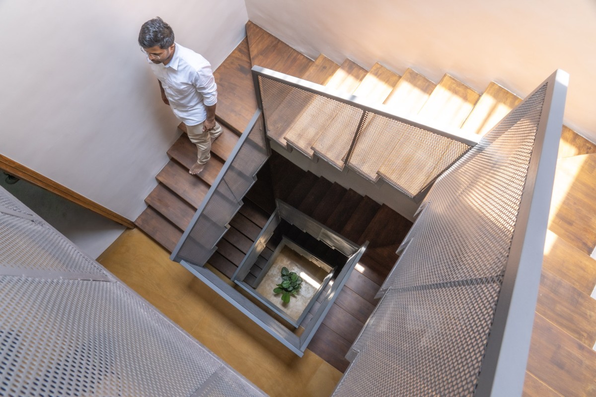 Staircase view of Tranquil Nest by Cohere - The Design Atelier