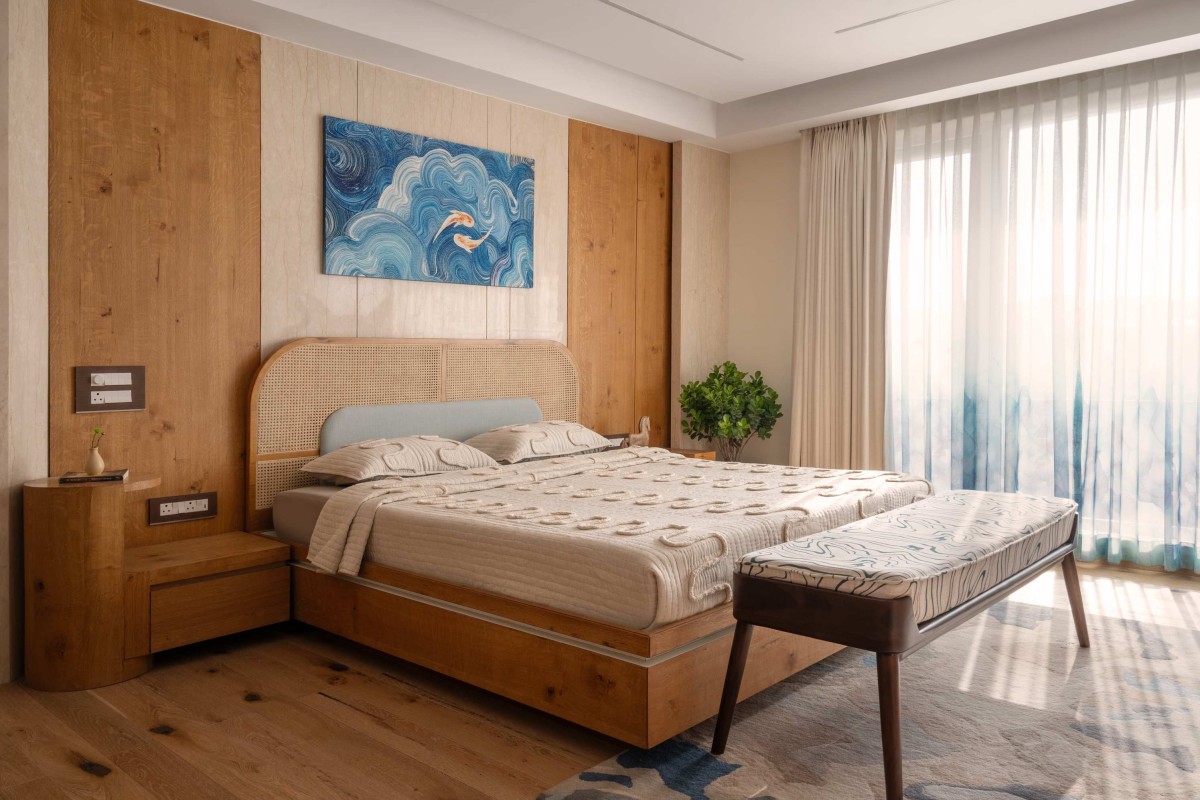 Bedroom 3 of Sukoon by Storey Tellers Design Studio