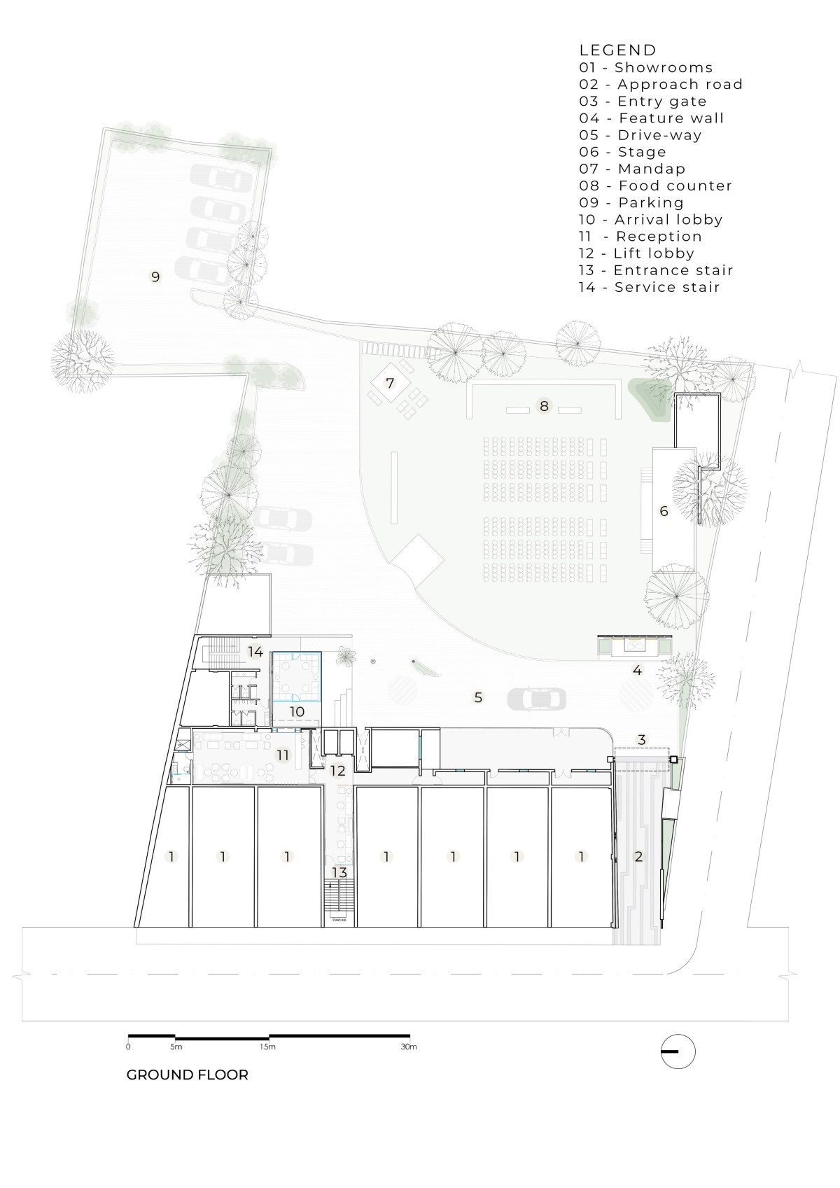 Master Plan of The Buddha Avenue Hotel by W5 Architects