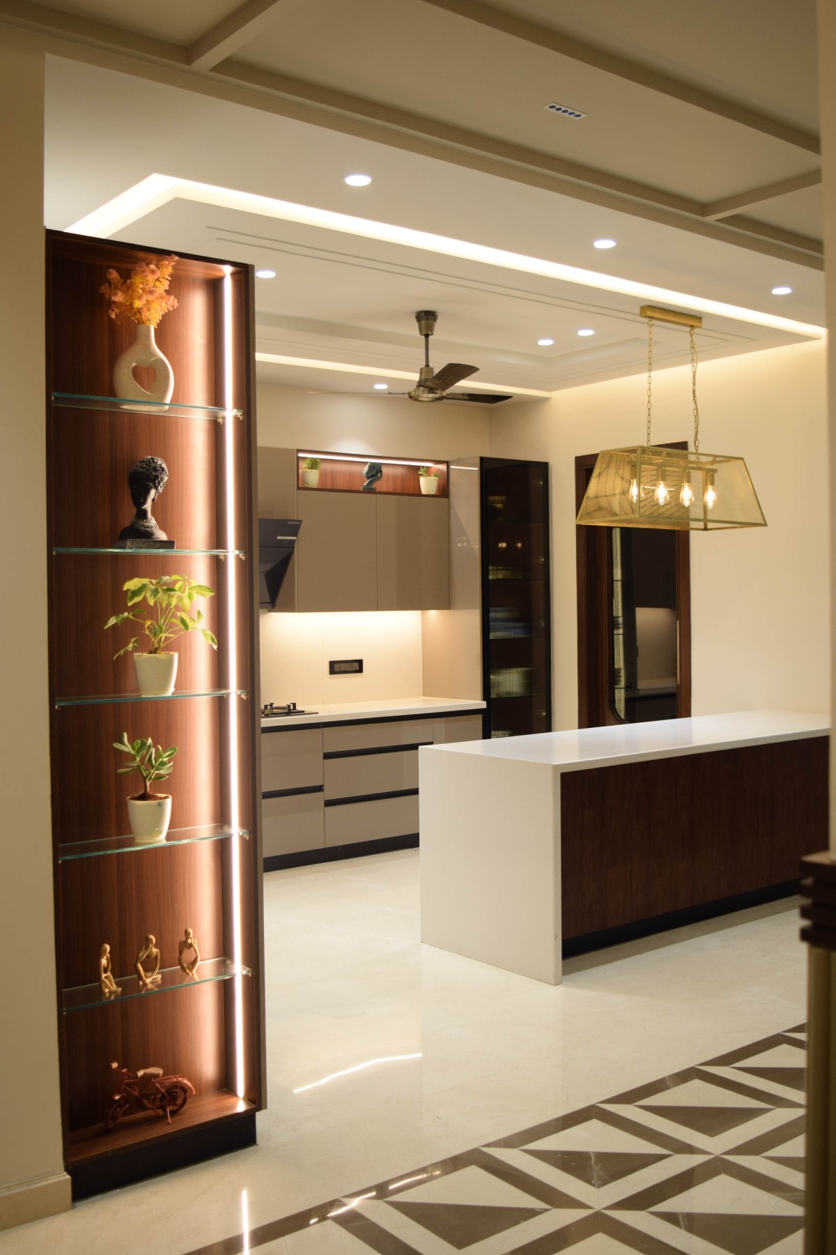 Kitchen of Reejh by Tuli Architects and Engineers