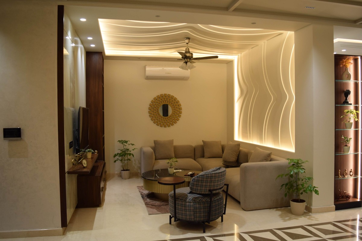 Living room of Reejh by Tuli Architects and Engineers