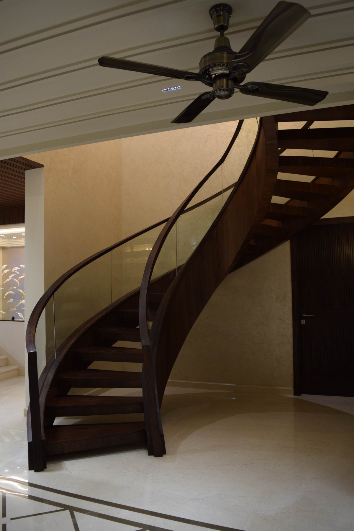 Spiral Staircase of Reejh by Tuli Architects and Engineers