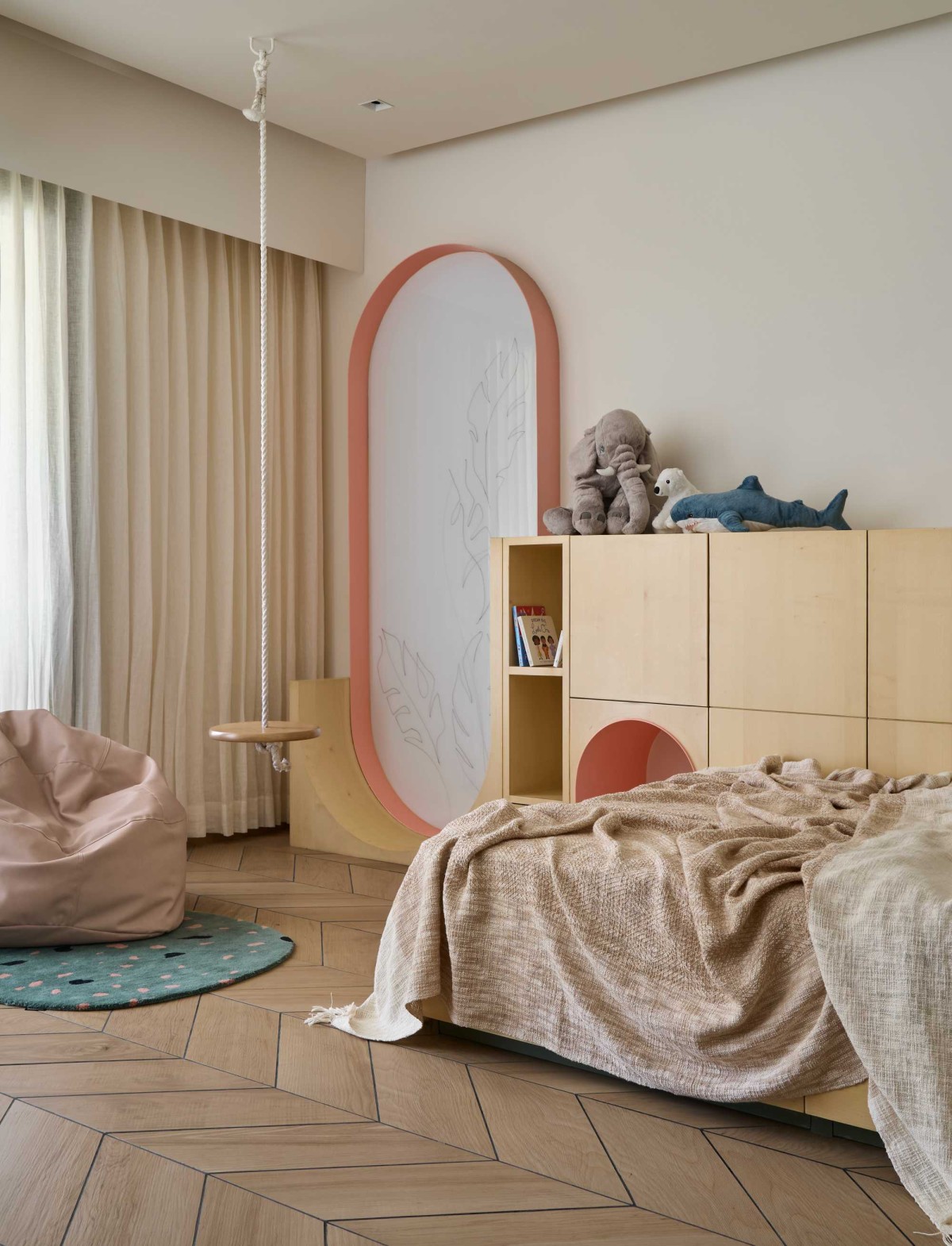 Bedroom 3 of Liminal by Atelier X Architects